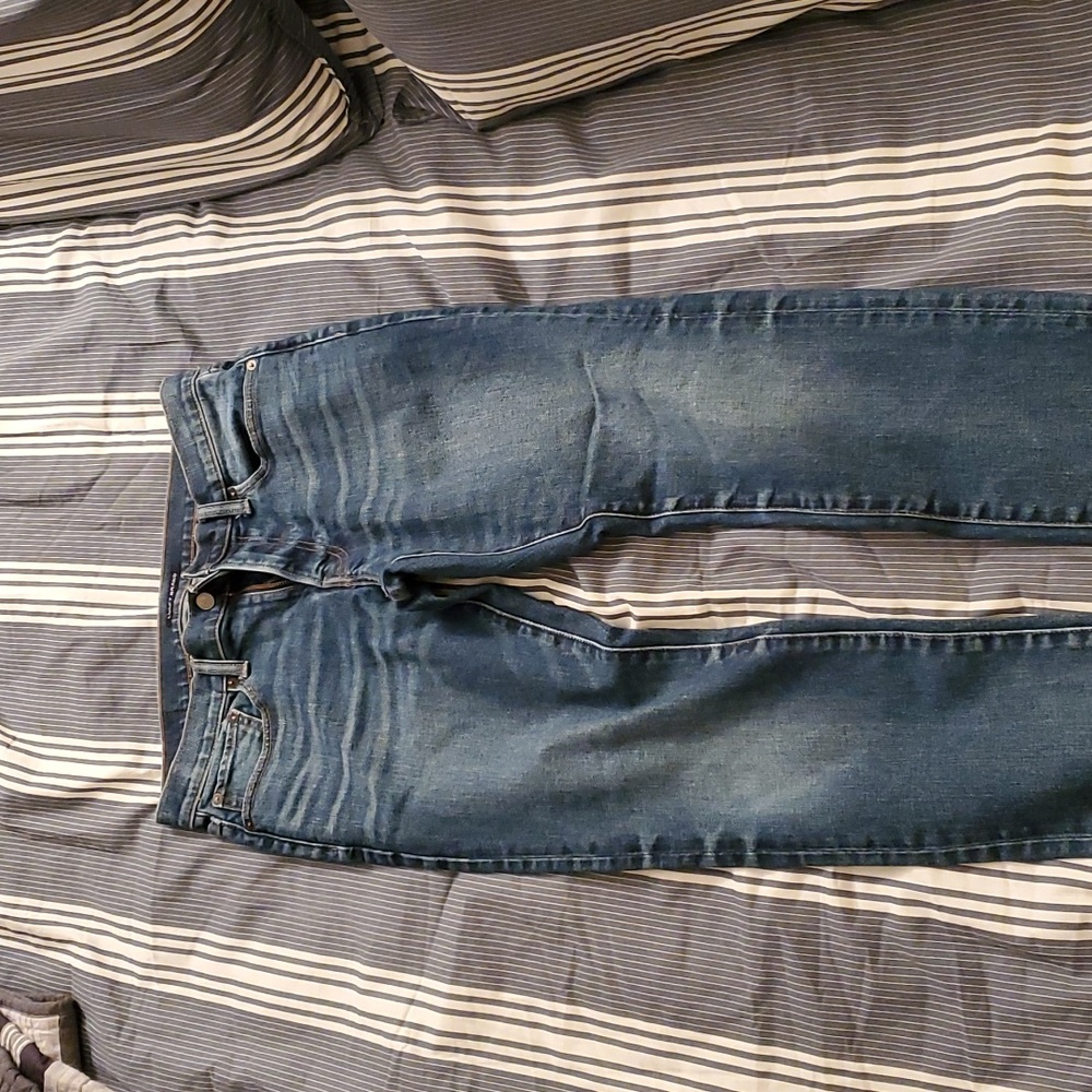 Lucky brand jeans athletic taper 411 32x32